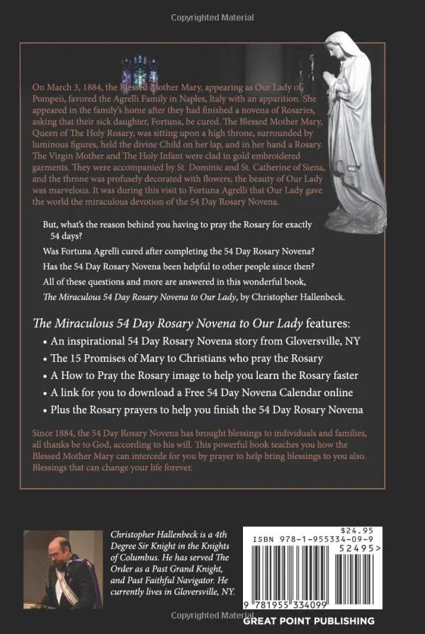 The Miraculous 54 Day Rosary Novena Prayer Guide