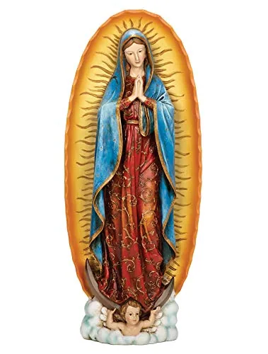 Joseph's Studio Our Lady of Guadalupe, 18.5 in on Base