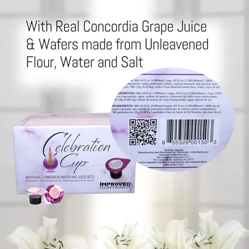 Celebration Cup Prefilled Juice and Wafer Set (100) view 5