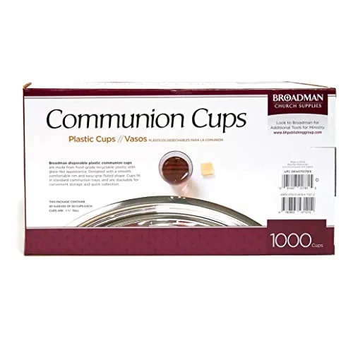Broadman Recyclable Plastic Communion Cups (1,000) view 3