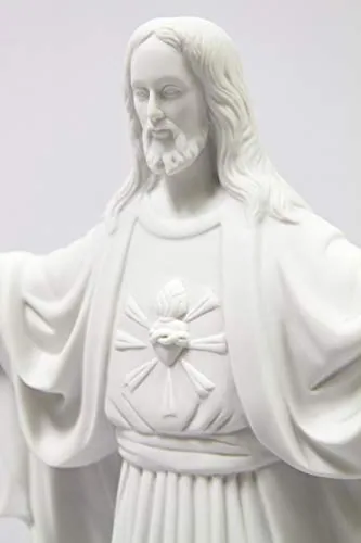 Vittoria Collection Blessing Sacred Heart, 24 in White view 5