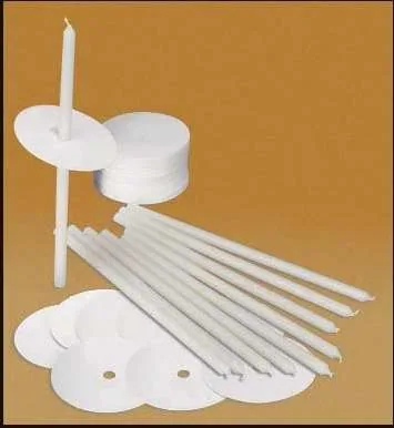 Will & Baumer 8 1/2 in Polar Vigil Candles, Box of 50