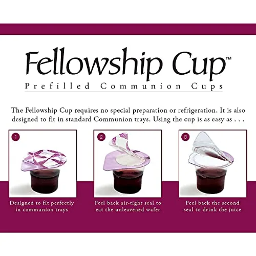 Broadman Fellowship Cup, Juice and Wafer (6) view 3