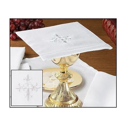 Christian Brands 100% Linen Chalice Palls, 7 in Square (3)