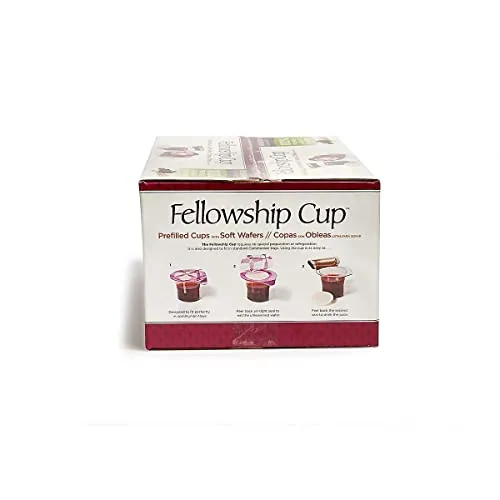 Broadman Fellowship Cup, Juice and Wafer (500) view 4