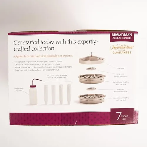 Broadman RemembranceWare Communion Starter Kit view 5