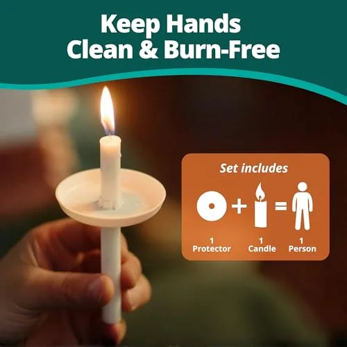 Concordia 5.75 in Candles with Plastic Disc Protectors (250) view 3