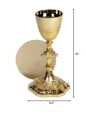 Sudbury Holy Family Chalice and Paten with Case, 7.5 oz view 3