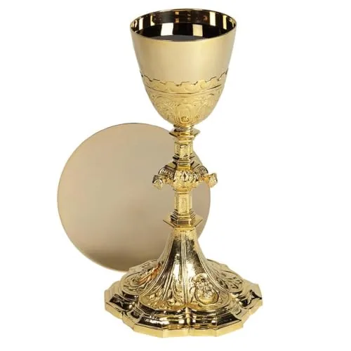 Sudbury Holy Family Chalice and Paten with Case, 7.5 oz view 4