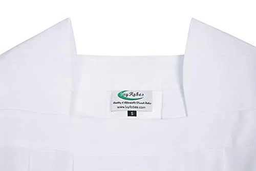 IvyRobes Square Neck Surplice, Matte Polyester view 4