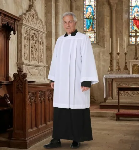 IvyRobes Square Neck Surplice, Matte Polyester view 5