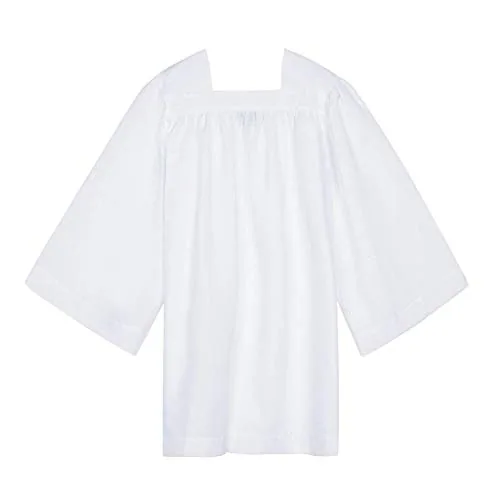 IvyRobes Pleated Square Neckline Surplice view 3