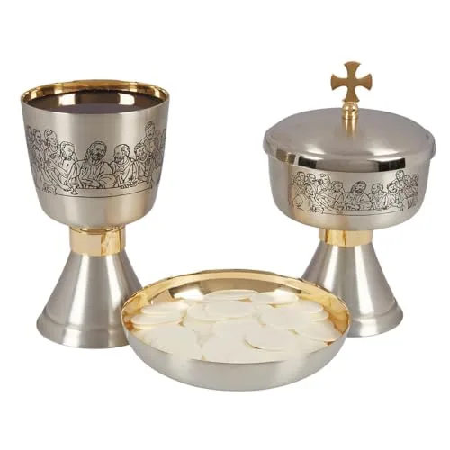 Sudbury Last Supper Chalice and Bowl Paten, 16 oz