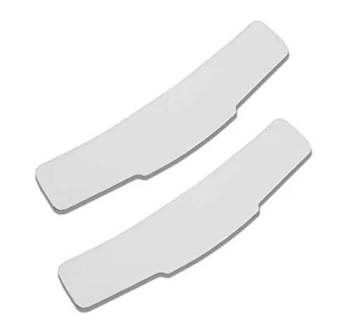 FHS Replacement White Collar Tabs, Pack of Two