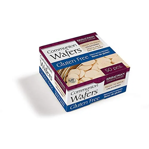 Broadman Gluten-Free Communion Wafers (50) view 2