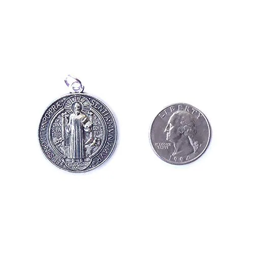 Caritas St. Benedict Medals, 1-1/8 in, Pack of 25