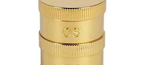 Sudbury Polished Brass Single Holy Oil Stock, 2 1/4 in view 2