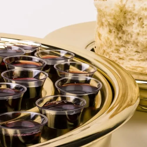 Bekith Clear Plastic Communion Cups, 0.5 oz (1,000) view 6