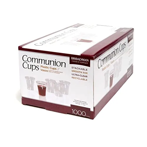 Broadman Communion Cups and Wafers Bundle (1,000 Each) view 2