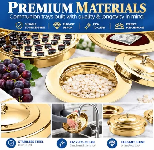 Steadfast Selections Gold Stainless Bread Tray view 3