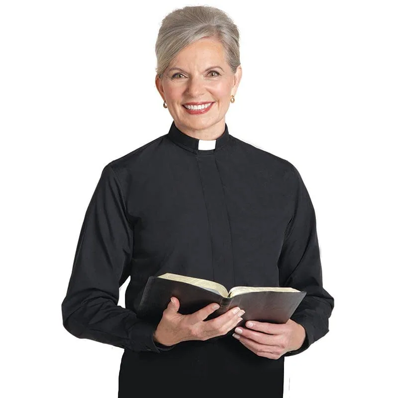 Murphy Robes Women's Tab Collar Clergy Shirt view 3