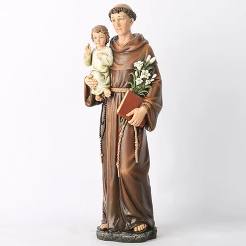 BC Catholic St. Anthony of Padua with Infant, 14.75 in view 3