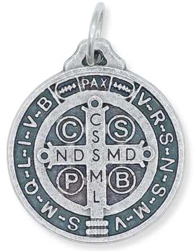 Caritas et Fides St. Benedict Medals, 3/4 in, Pack of 25