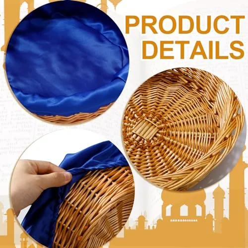 FillTouch Wicker Offering Baskets with Liners, 12 in (2) view 2