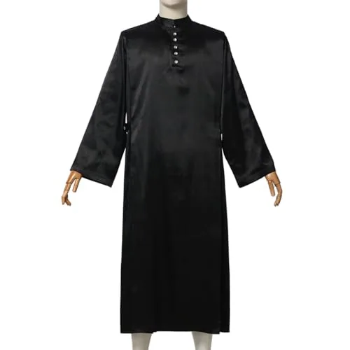 BLESSUME Lace Surplice and Black Cassock Set view 5