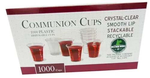 Westmon Works Stackable Communion Cups (1,000) view 4