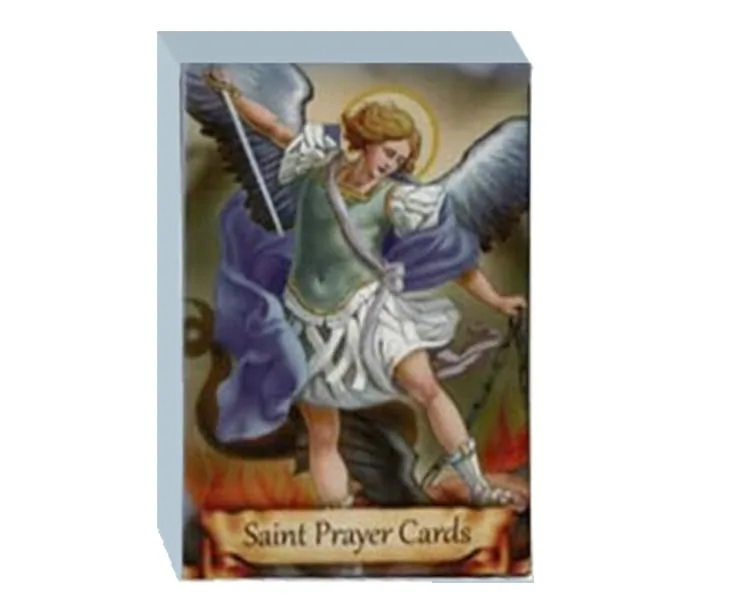 Elysian Gift Shop Laminated Saints Prayer Cards, Pack of 54 view 4