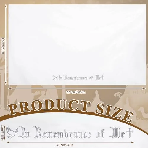 VitalCozy In Remembrance of Me Cloth, Silver, 88 x 52 in