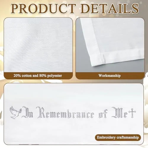 VitalCozy In Remembrance of Me Cloth, Silver, 88 x 52 in view 2