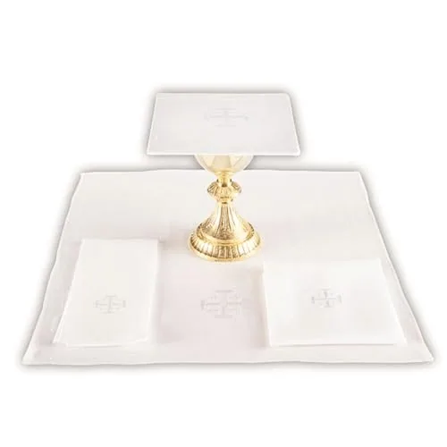 Trinity 100% Linen Corporals, 18 in Square, Pack of 4