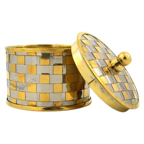 Needzo Brass Travel Mass Kit, Chalice, Paten and Pyx view 2
