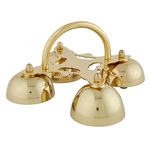 Trinity Church Supply Solid Brass Altar Bells, 7 x 4 in