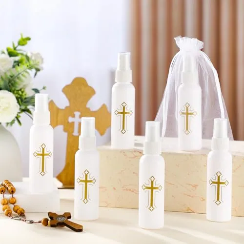 CroBlissful Holy Water Spray Bottles with Bags, 48-Pack view 5