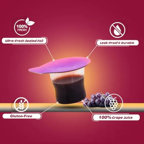 Kingdom Prefilled Communion Cups, Red Juice Only (100) view 3