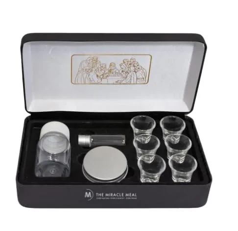 Miracle Meal Hard Case Portable Communion Set, 6 Cups view 3