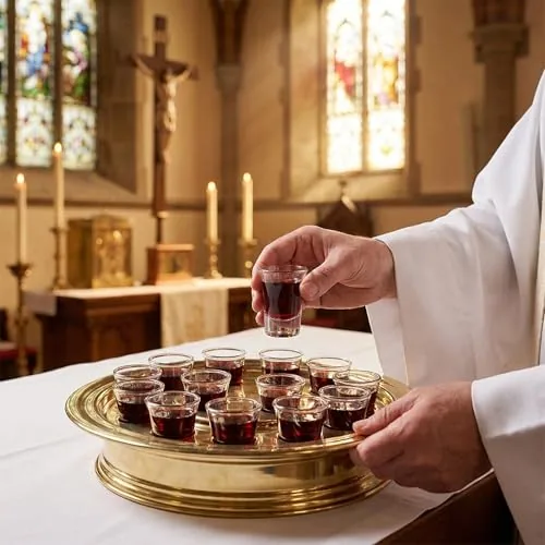VALICLUD Glass Communion Cups, Set of 12 view 3
