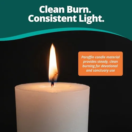 Concordia 7-Day Sanctuary Candles, 8 x 3 in, Pack of 12 view 3