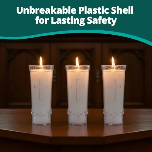 Concordia 7-Day Sanctuary Candles, 8 x 3 in, Pack of 12 view 4
